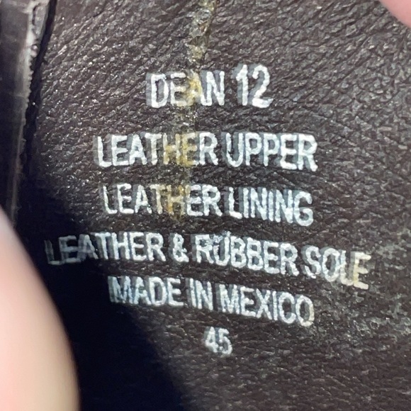 Freebird By Steven Ankle Boot Mens 12. Brown Distress Leather. Style is Dean. - Picture 5 of 14